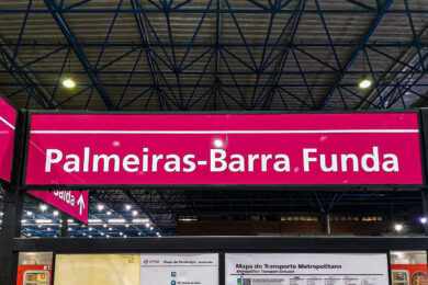 CPTM atualiza a comunicação visual na estação Palmeiras-Barra Funda