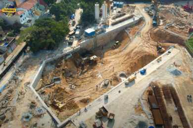 Gargalo da expansão da Linha 2-Verde, Complexo Rapadura já está sendo escavado