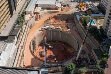 Estação mais profunda do Brasil, Higienópolis-Mackenzie já começou a ser escavada