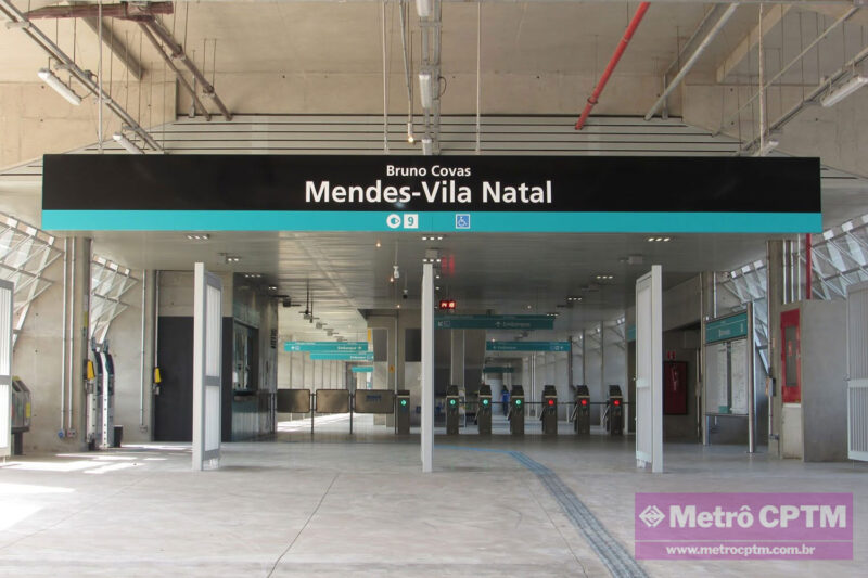 Com operação integral, Mendes-Vila Natal deve receber 15 mil passageiros  por dia - Metrô CPTM