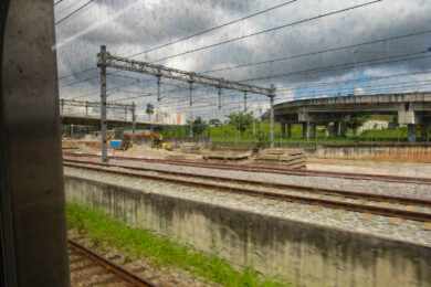 Confira o avanço das obras do Pátio Mauá na Linha 10-Turquesa