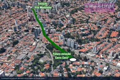 Metrô inicia levantamento de desapropriações da Linha 2-Verde entre Vila Madalena e Cerro Corá