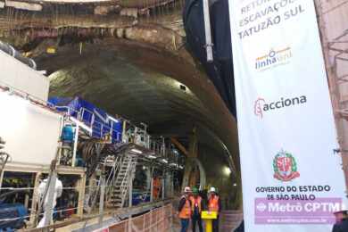 Tatuzão da Linha 6-Laranja reinicia escavações e deve chegar a São Joaquim em 2024