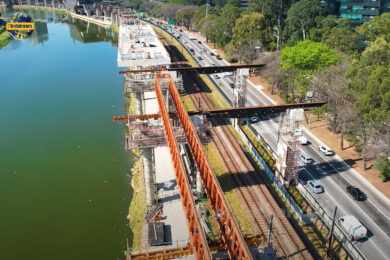 Linha 17-Ouro terá semana agitada na Marginal Pinheiros