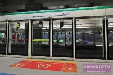 Presidente do Metrô promete sete estações com portas de plataforma na Linha 3 em 2022