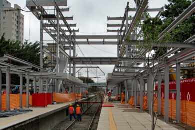 Obras de São Caetano do Sul e Utinga da CPTM têm primeiros reajustes