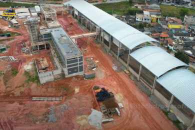Obras da estação Varginha aceleram, mas entrega em 2022 ainda parece incerta
