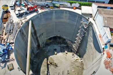 Veja como estão as obras da estação Água Branca, da Linha 6, próxima a receber o “tatuzão”