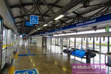 Durante 2022, demanda da estação Jardim Colonial quintuplica