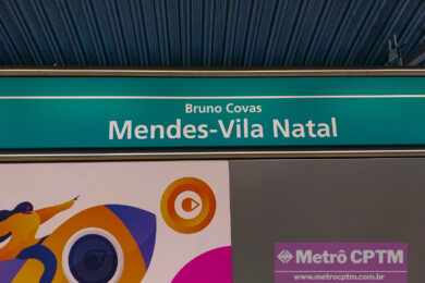 Estação Mendes Vila Natal já tem a 4ª maior demanda da Linha 9-Esmeralda