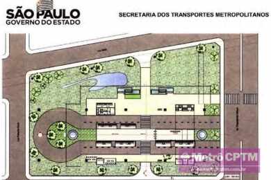BRT-ABC transforma estação Tamanduateí do monotrilho em praça simplória