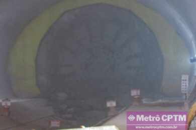 Tatuzão Norte teria retomado escavações em direção à estação João Paulo I
