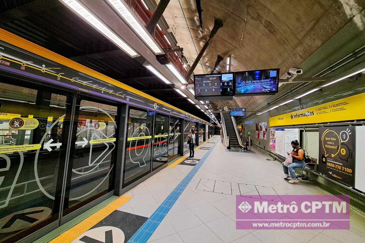 Falha afetou parte da Linha 4-Amarela nesta terça-feira, 17 - Metrô CPTM