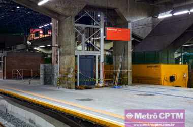 Novo elevador da estação Palmeiras Barra Funda (Jean Carlos)