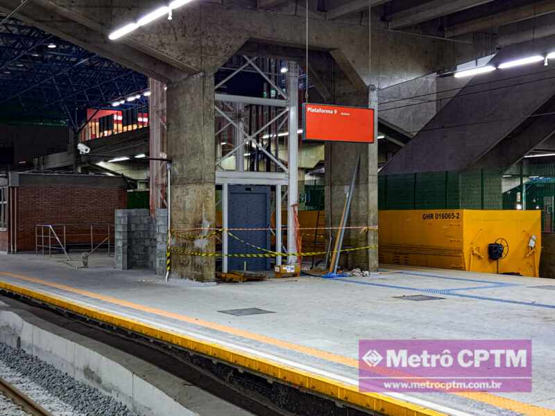 Novo elevador da estação Palmeiras Barra Funda (Jean Carlos)