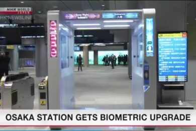 Sistema biométrico é testado no Japão (NHK)