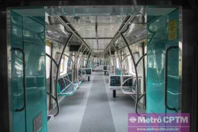 Raio-X da Série 8900: conferindo o interior do novo trem da ViaMobilidade