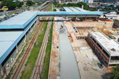 Desvio para construção da estação Penha da Linha 11-Coral está sendo implantado pelo Metrô