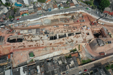 Novos vídeos mostram evolução das obras das estações Brasilândia e Vila Cardoso
