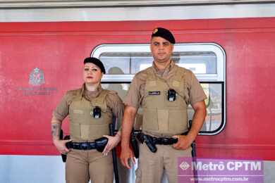 Agentes de segurança da CPTM passarão a utilizar novos equipamentos (Jean Carlos)