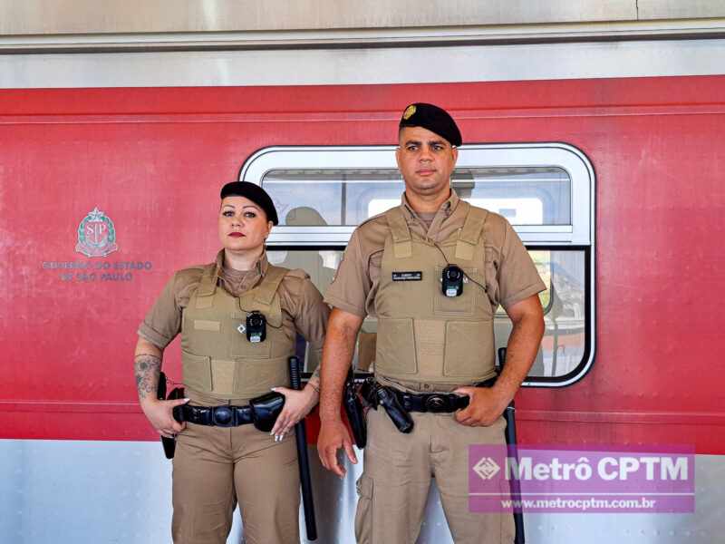 Agentes de segurança da CPTM passarão a utilizar novos equipamentos (Jean Carlos)