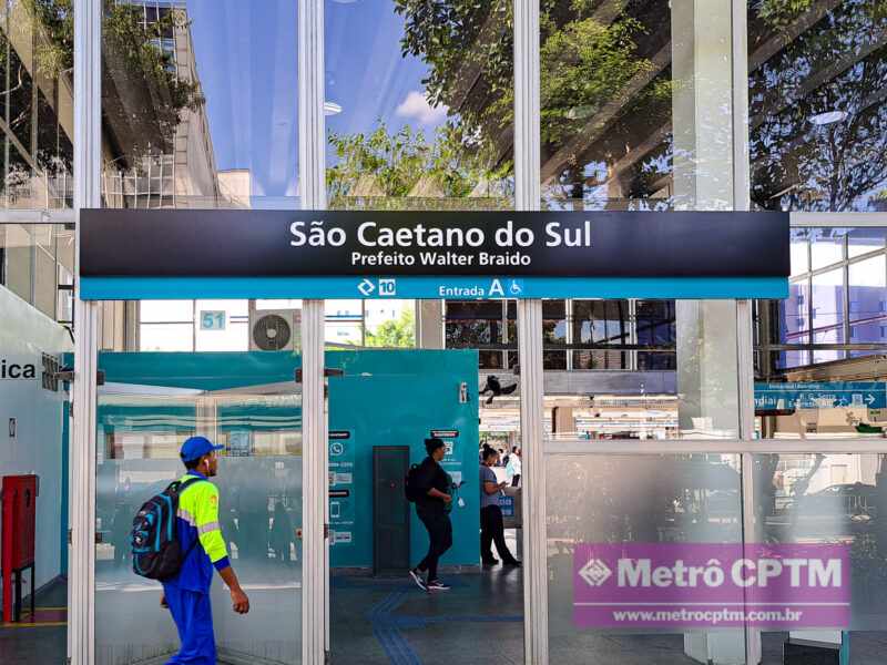 Estação São Caetano do Sul foi reformada (Jean Carlos)