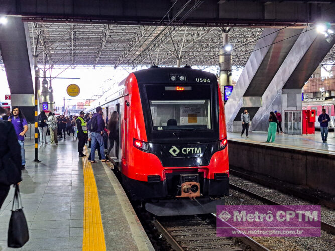 Linha 13-Jade deverá chegar na estação Palmeiras-Barra Funda (Jean Carlos)