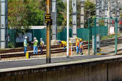 Novo aparelho de mudança de via será instalado no Brás (Jean Carlos)