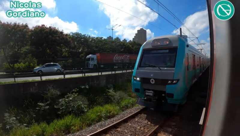 Trens são testados na Linha 9-Esmerada (Nícolas Gordiano)