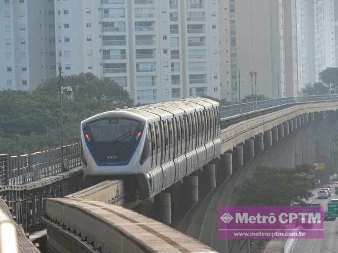 Metrô busca fornecedores para peças do Monotrilho (Jean Carlos)