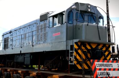 Nova locomotiva G12 da ViaMobilidade (ViaMobilidade)