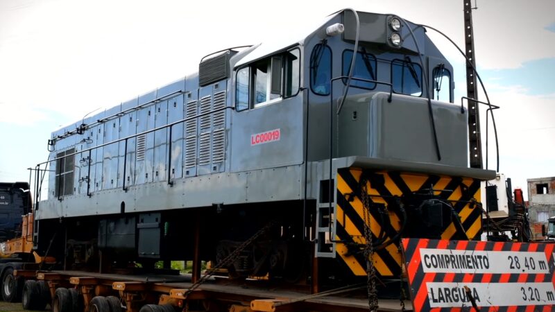 Nova locomotiva G12 da ViaMobilidade (ViaMobilidade)