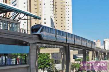 Trem da Linha 15-Prata em Oratório (Jean Carlos)