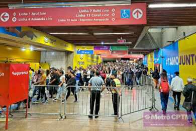 A partir desta sexta-feira, 28, sanitários da estação da Luz serão fechados