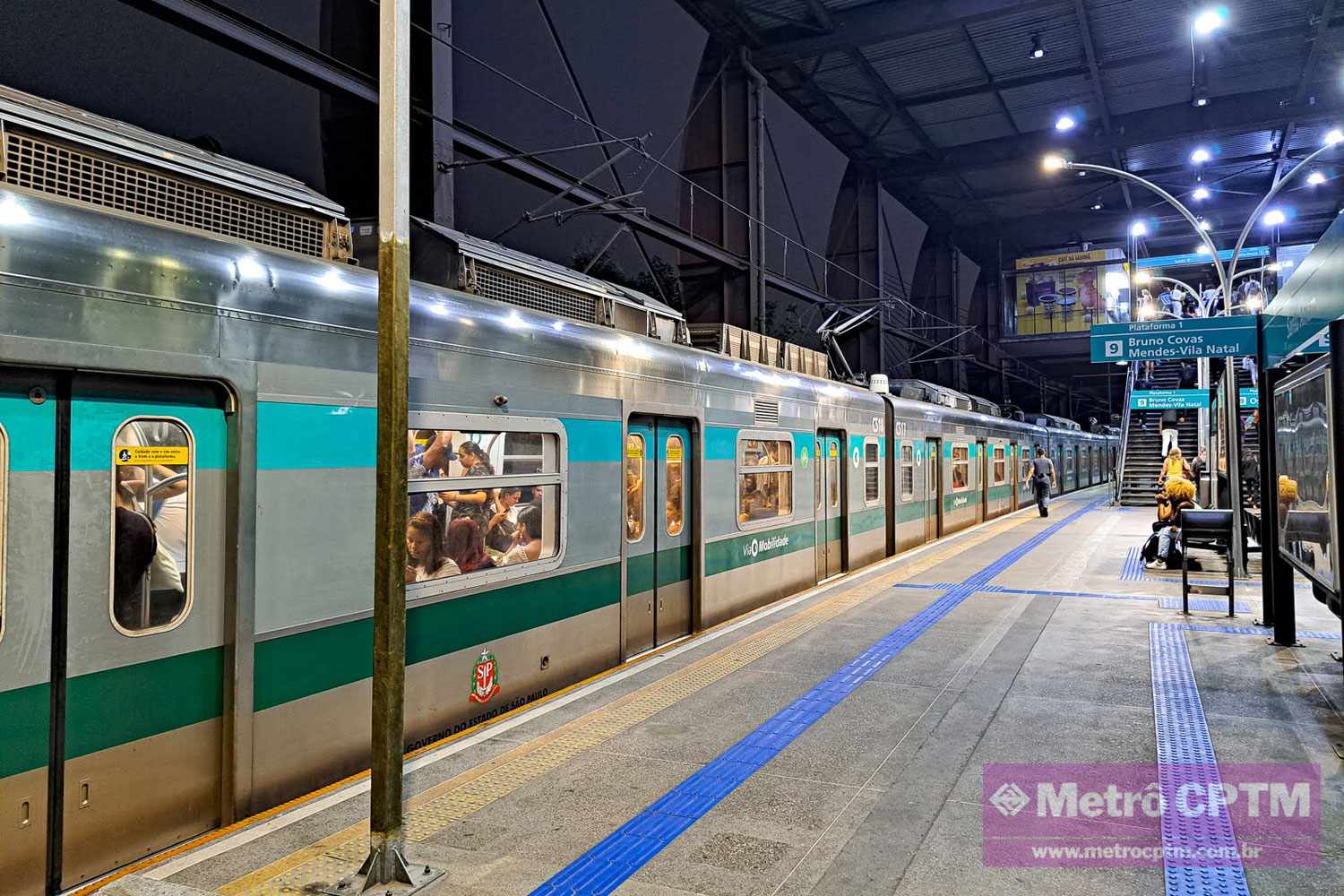 Trens da CPTM terão antecipação do horário de pico em dias de