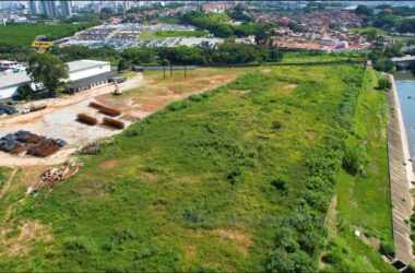 Local onde será construída a futura estação Paulo Freire/Fernão Dias (iTechdrones)