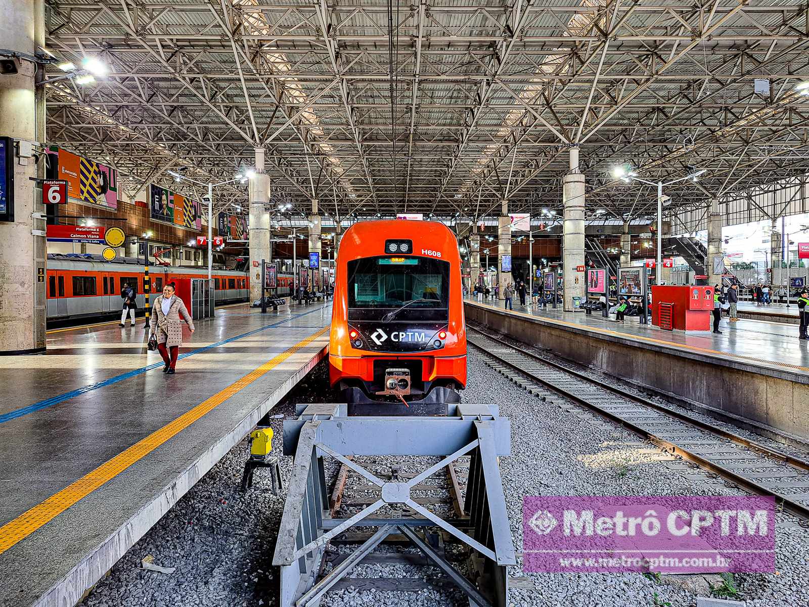 CPTM deverá reativar plataforma 5 da estação Brás - Metrô CPTM