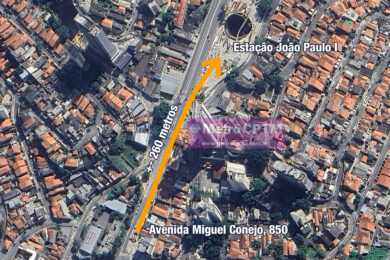 Tatuzão Norte suspende escavação a cerca de 260 metros de chegar à estação João Paulo I
