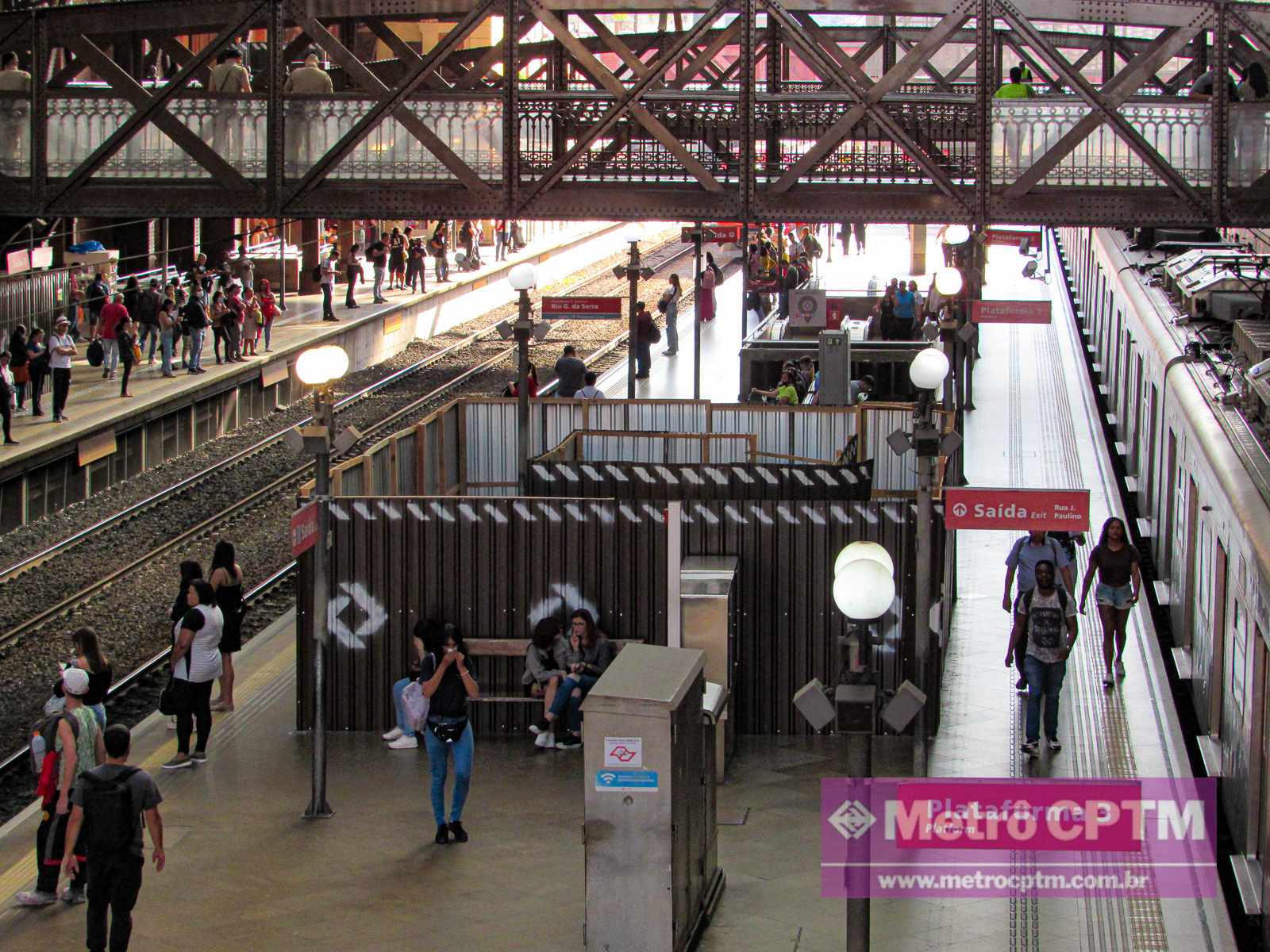 Obras do novo túnel da estação da Luz recebem luz verde da CPTM