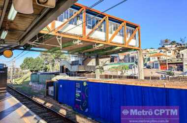 Obras de paisagismo na Estação Sagrado Coração (Jean Carlos)