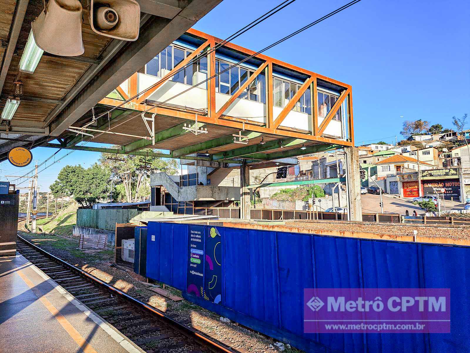 Obras de paisagismo na Estação Sagrado Coração (Jean Carlos)
