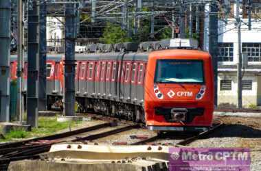 Trem da Série 2070 na estação Brás (Jean Carlos)