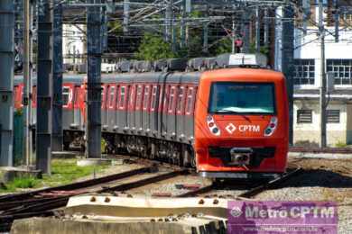 Trem da Série 2070 na estação Brás (Jean Carlos)