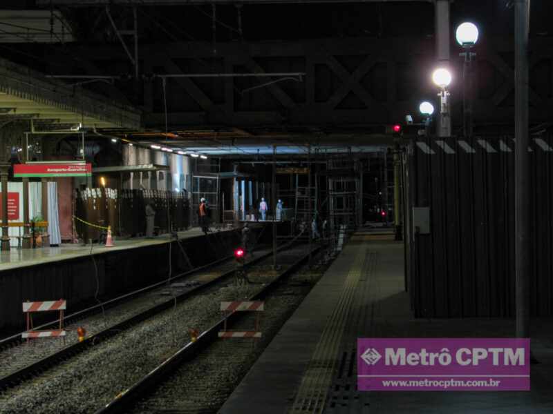 Obras na estação Luz (Jean Carlos)