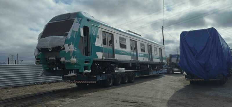 Terceiro trem da Alstom entregue em Presidente Altino (ViaMobilidade)