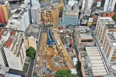Governo evita na Justiça paralisação das obras da estação 14 Bis, da Linha 6-Laranja