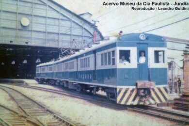 Com custo de "R$ 10" poderia pegar o trem do centro de São Paulo até Autodromo (Acervo Museu Cia. Paulista)