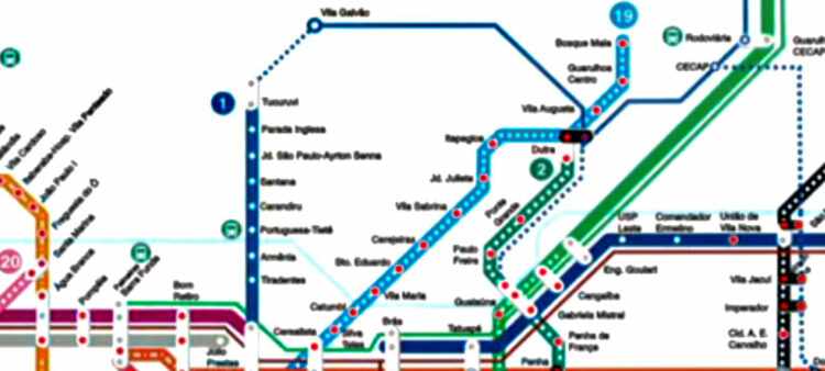 Linha 19-Celeste com estações renomeadas (STM)