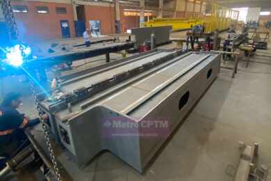 BYD SkyRail já está fabricando os aparelhos de mudança de via da Linha 17-Ouro