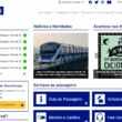 Pagina inicial do novo site do Metrô (Metrô SP)